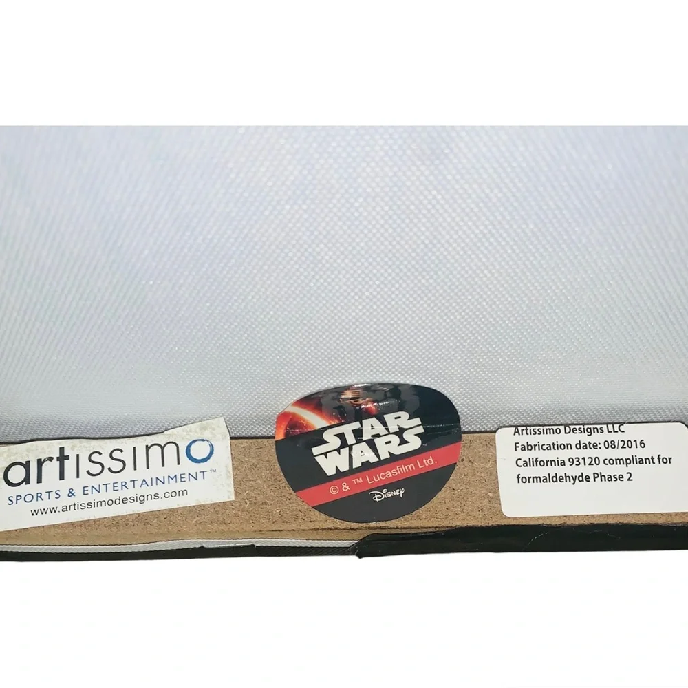 Star Wars Empire Strikes Back 19in X 15in Black Blue Purple Canvas Wall Art